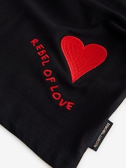 Rockett St George Harlequin kratkimi rokavi iz džersija z vezenino pižame - Slika 17 iz 18