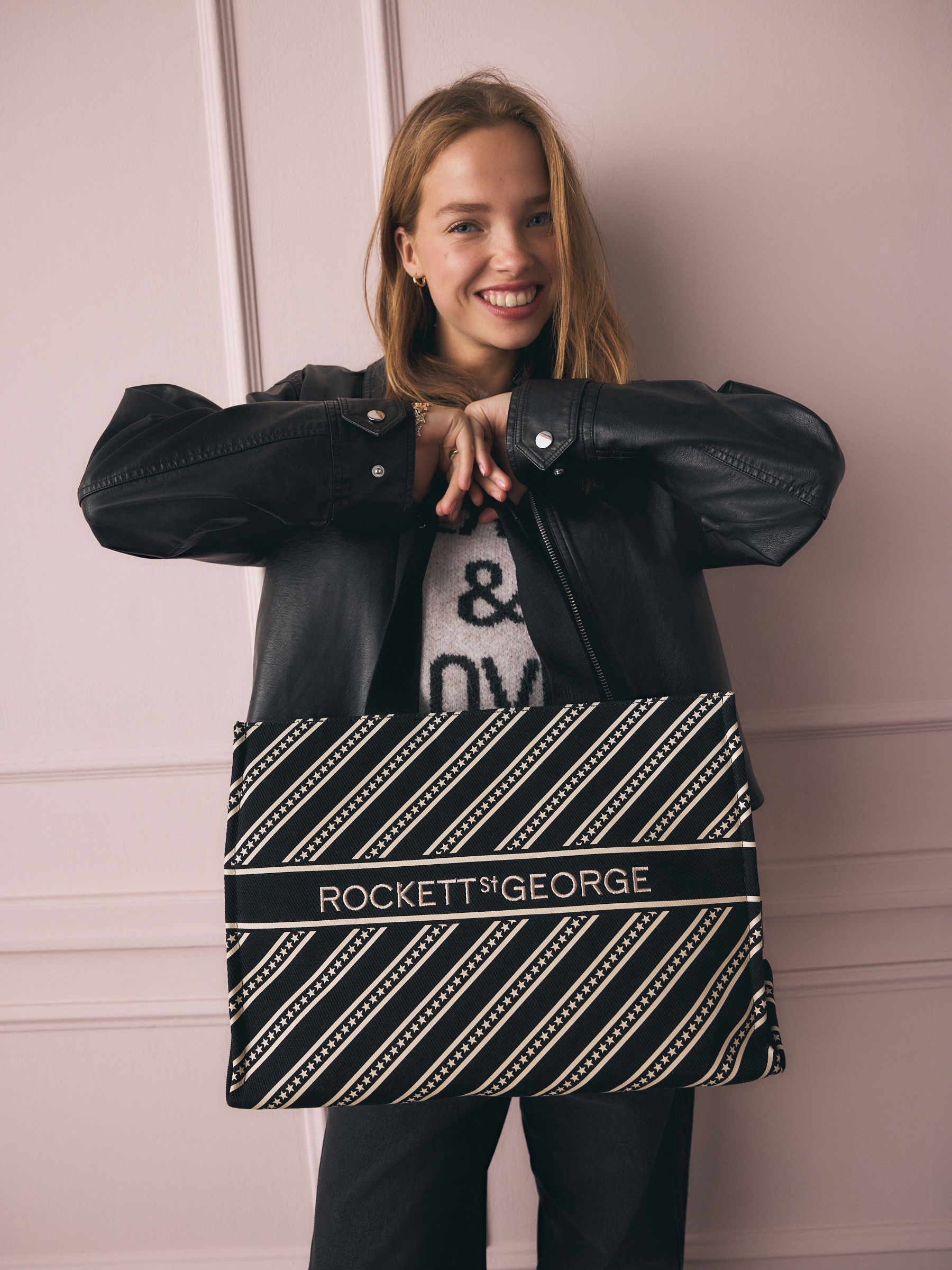 Next：日本 Rockett St George スターストライプ ショッパー トート