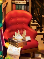 MenKind Multi Bookstore Book Nook Wooden Construction Kit - Image 4 of 9