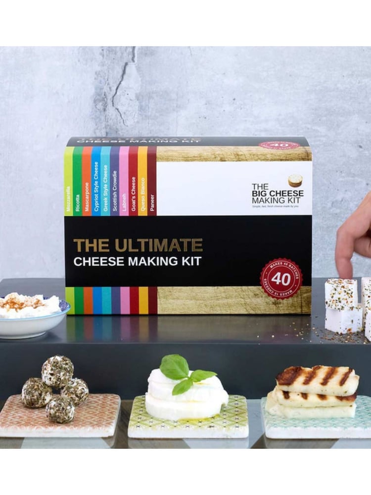 MenKind White The Ultimate Cheese Making Kit - Image 1 of 3
