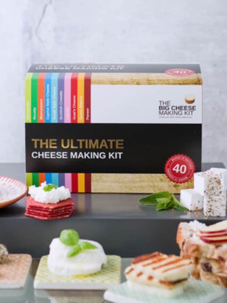 MenKind White The Ultimate Cheese Making Kit - Image 1 of 6 MenKind White The Ultimate Cheese Making Kit - Image 1 of 6