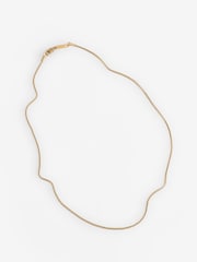 Bartlett Mens Gold Tone Thin Box Chain Necklace - Image 1 of 1