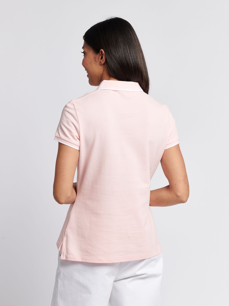 U.S. Polo Assn. Pink Womens Polo Shirt - Image 4 of 7