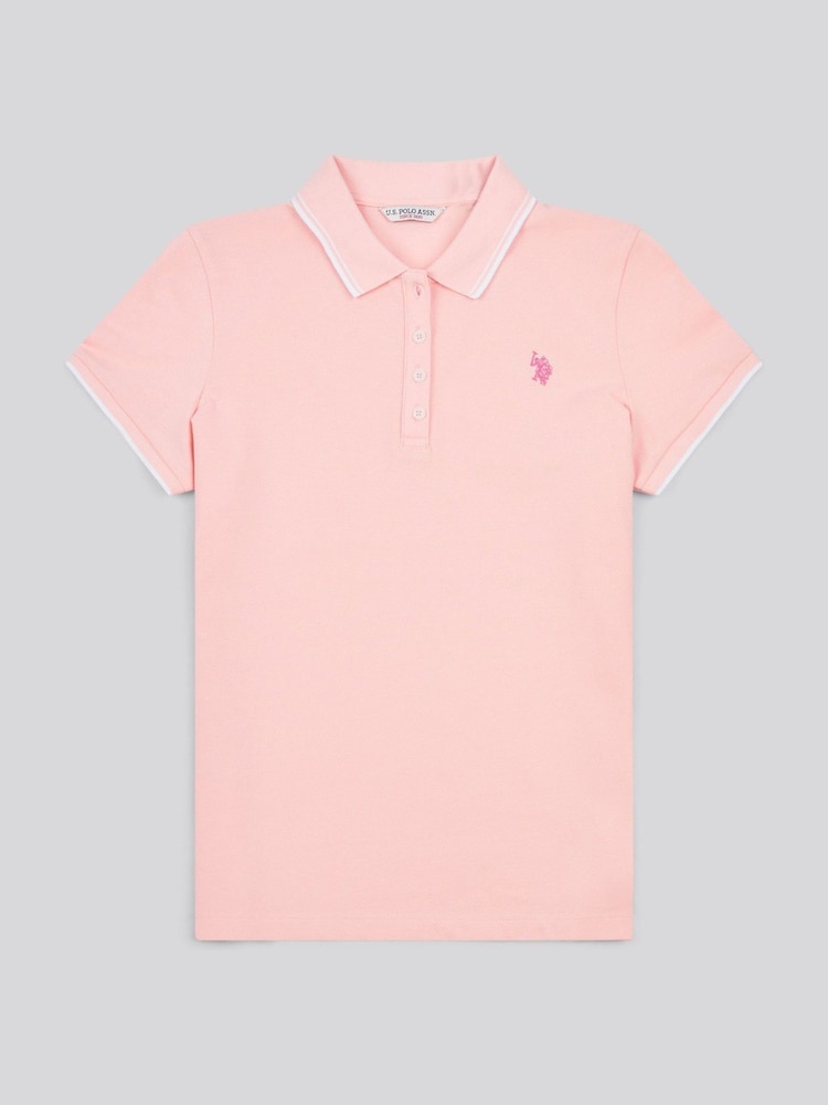 U.S. Polo Assn. Pink Womens Polo Shirt - Image 5 of 7