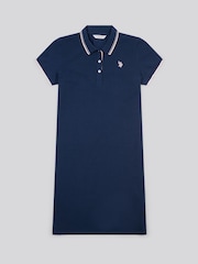 Azul - U.S. Polo Assn Womens Polo Dress - Imagen 4 de 6