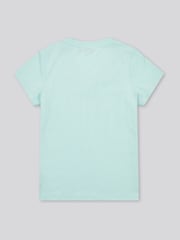 U.S. Polo Assn. Blue Womens Regular Fit V-Neck T-Shirt - Image 6 of 7