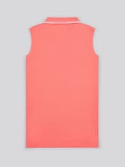 U.S. Polo Assn. Pink Womens Sleeveless Polo Shirt - Image 6 of 7