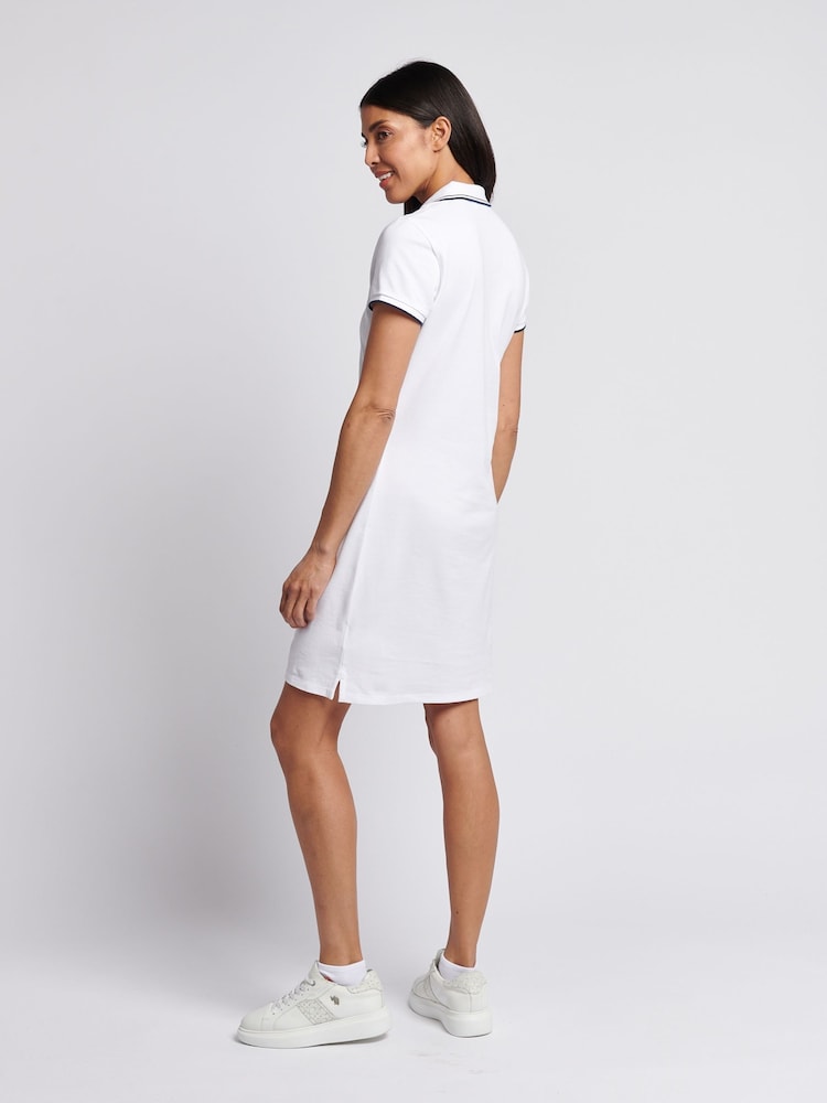 U.S. Polo Assn White Womens Polo Dress - Image 2 of 6 U.S. Polo Assn White Womens Polo Dress - Image 2 of 6