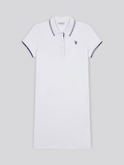 Blanco - U.S. Polo Assn Womens Polo Dress - Imagen 4 de 6
