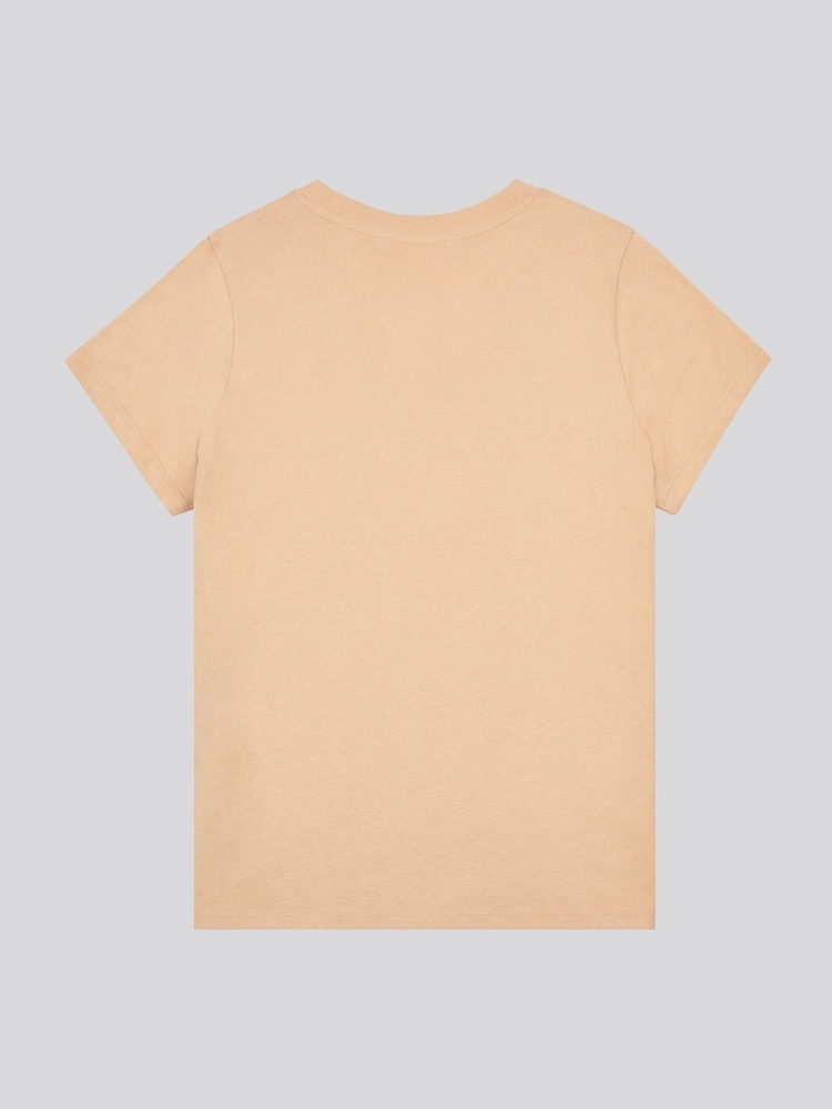 U.S. Polo Assn. Natural Womens Regular Fit V-Neck T-Shirt - Image 6 of 7
