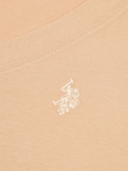 U.S. Polo Assn. Natural Womens Regular Fit V-Neck T-Shirt - Image 7 of 7