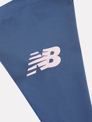 New Balance Blue Kids Jersey T-Shirt & Leggings Set - Image 5 of 5