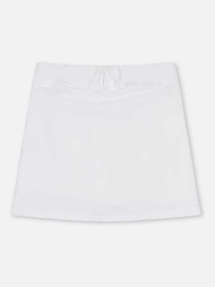 New Balance White Kids Performance Skirt - Image 2 of 3