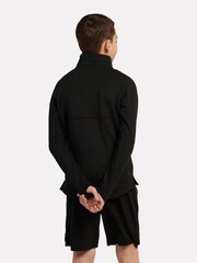 New Balance Black Kids Athletics Quarter Zip Sweat top - Image 3 of 8