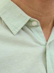 JACK & JONES Linen Blend Short Sleeve Shirt - Imagem 4 de 5