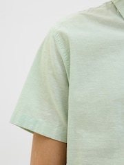 JACK & JONES Linen Blend Short Sleeve Shirt - Imagem 5 de 5