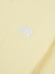 New Balance Yellow Small Kids Logo T-Shirt and Shorts Set - Image 4 of 5