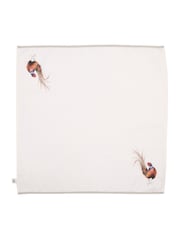 Wrendale Set of 4 Neutral Woodlanders Animal Print Fabric Napkins - Image 2 of 5