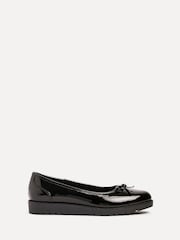 Linzi Black Quote Pumps With Bow Detail - Image 2 of 5
