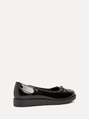 Linzi Black Quote Pumps With Bow Detail - Image 3 of 5