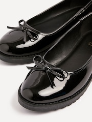 Linzi Black Quote Pumps With Bow Detail - Image 5 of 5