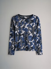 Navy Blue/Khaki/Charcoal Grey - The Set 4 Pack Snuggle Fit Cotton Jersey Pyjamas Set - Bild 6 von 11