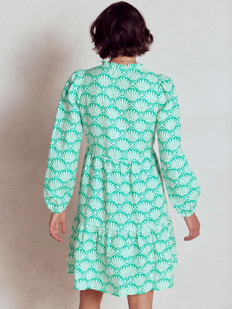 Boden Blue Esme Linen Short Dress - Image 2 of 5