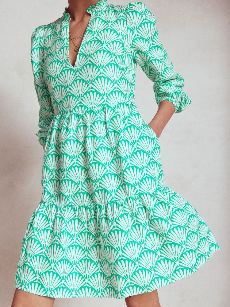 Buy Boden Blue Esme Linen Short Dress from Next USA