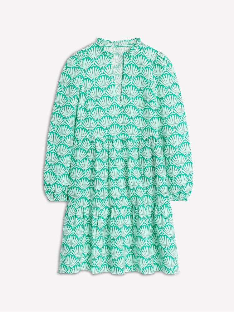 Boden Blue Esme Linen Short Dress - Image 5 of 5