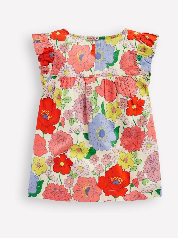 Boden Pink Juniper Frill Sleeve Woven Top - Image 2 of 3