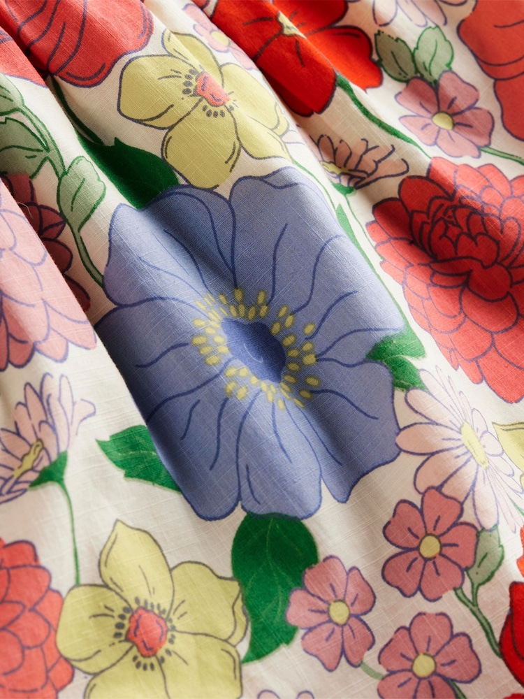 Boden Pink Juniper Frill Sleeve Woven Top - Image 3 of 3