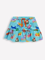 Boden Blue Pets Tiered Jersey Skort - Image 1 of 4