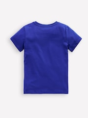 Boden Blue Fish Riso Graphic Print T-Shirt - Image 2 of 3