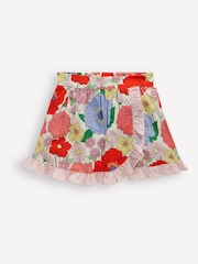 Boden Pink Wrap Frill Skort - Image 1 of 4