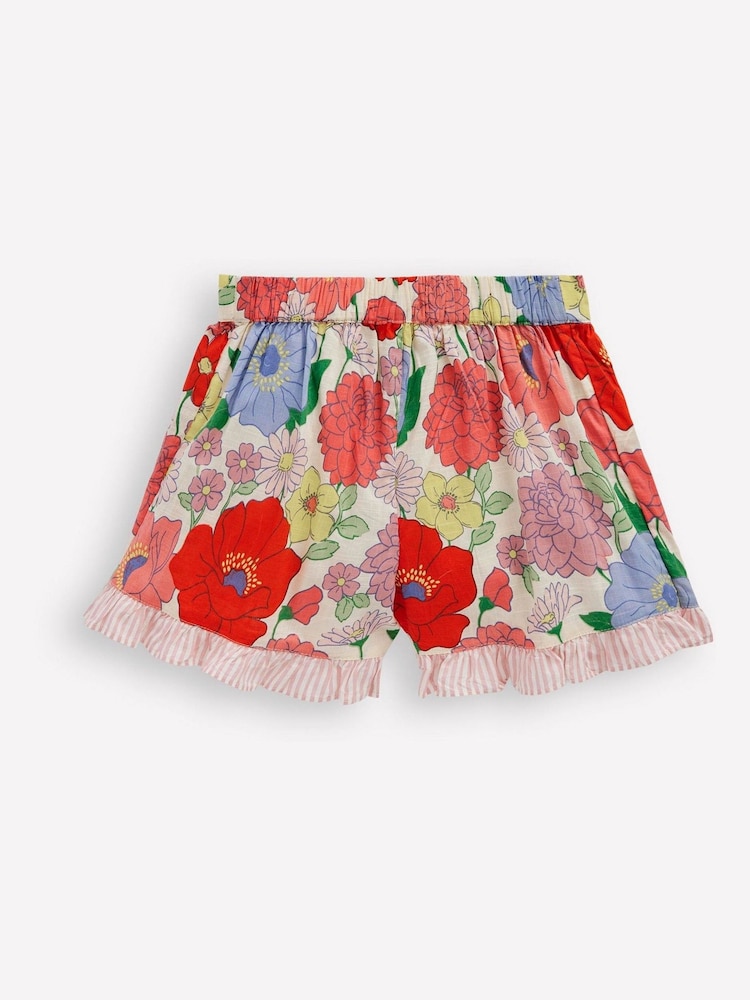 Boden Pink Wrap Frill Skort - Image 2 of 4