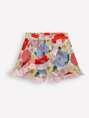 Boden Pink Wrap Frill Skort - Image 4 of 4