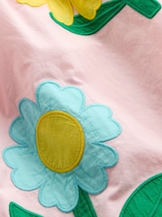 Boden Pink Annalisa Flower Print Appliqué Sundress - Image 4 of 4