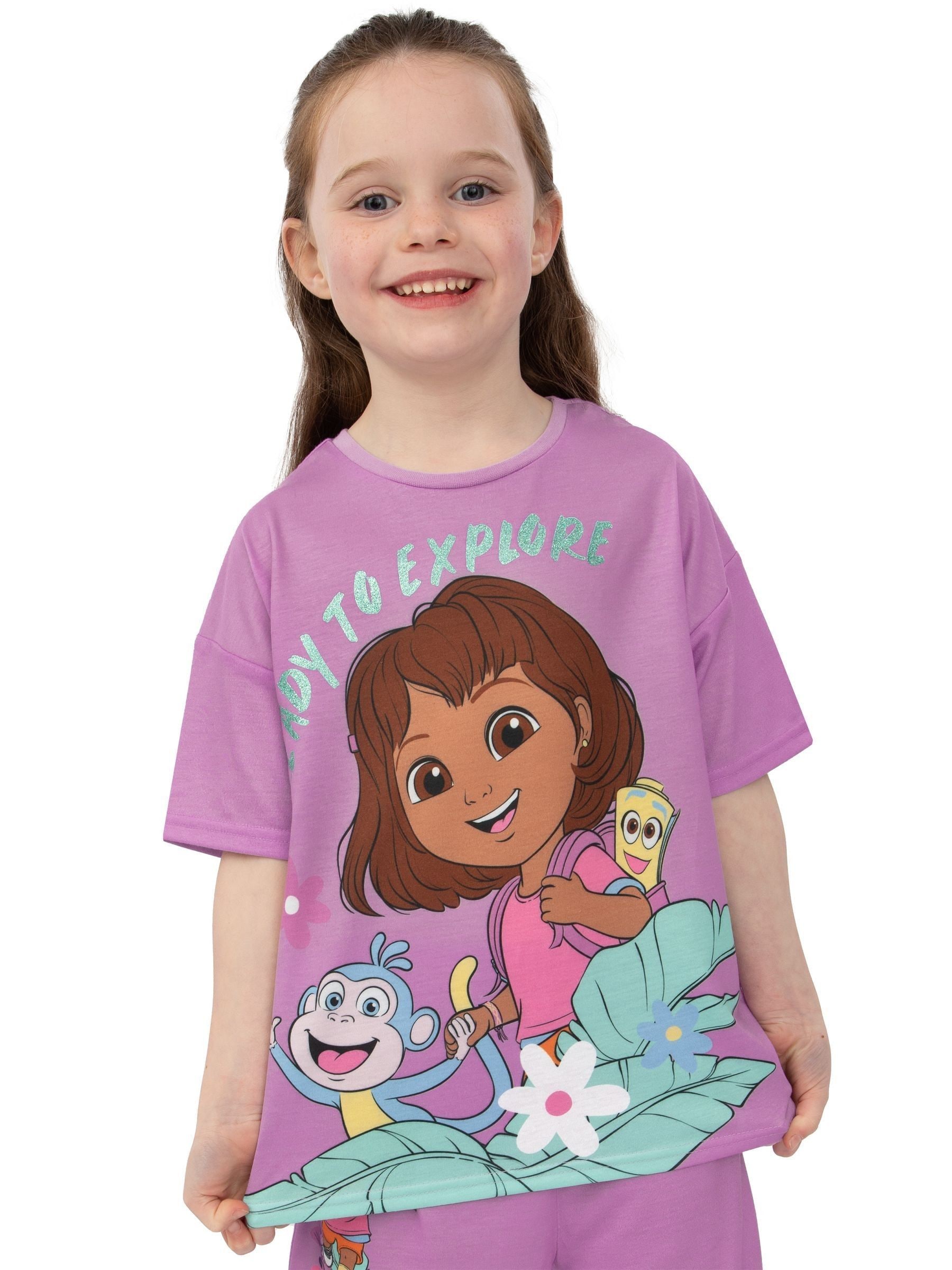 Buy Dora the Explorer Purple Character Short Pyjamas from Next