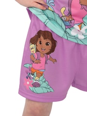 Character Purple Dora The Explorer Short Pyjamas - Image 5 of 10