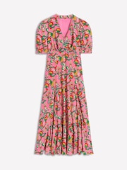 Boden Pink Rosie Godet Tea Dress - Image 5 of 5