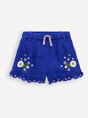 Boden Double Embroidered Cloth Frill Hem Shorts - Bild 1 von 3