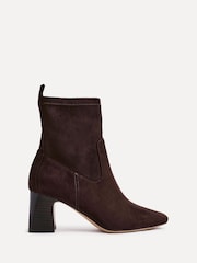 Linzi Brown Francisco Stacked Block Heel Ankle Boots - Image 2 of 5