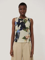 Jigsaw Natural Future Botanic Cotton Tank - Image 2 of 4