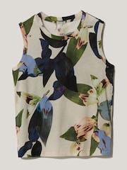 Jigsaw Natural Future Botanic Cotton Tank - Image 4 of 4