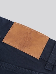 U.S. Polo Assn. Dark Sapphire Navy Boys Core 5 Pocket Trousers - Image 10 of 10