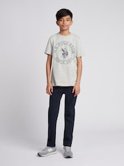 U.S. Polo Assn. Dark Sapphire Navy Boys Core 5 Pocket Trousers - Image 3 of 10