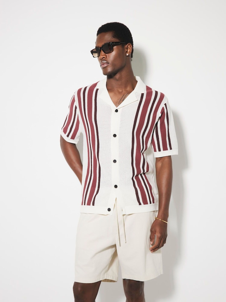 River Island Grey Pull On Shorts - Image 1 of 6