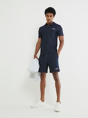 River Island Blue Regular Fit Stripe Shorts - Image 1 of 4