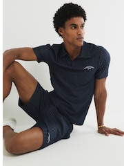 River Island Blue Regular Fit Stripe Shorts - Image 3 of 4