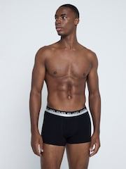 River Island Silver Split Waistband Boxers 4 Pack - Imagem 2 de 4